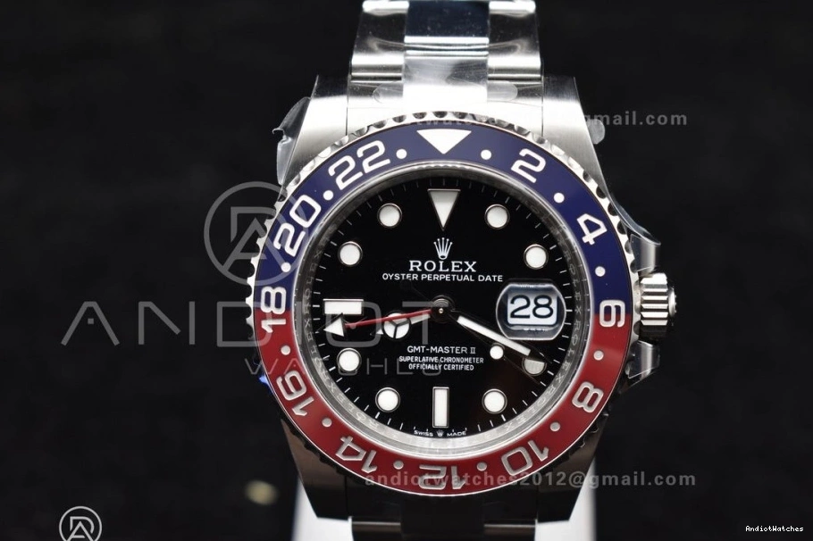 With Newest Oyster DD3285 Clean Sophisticated Ceramic V3 Bezel II BLRO Bracelet GMT-Master Blue CHS On 875 126710 Factory UV Edition Best Red 1011